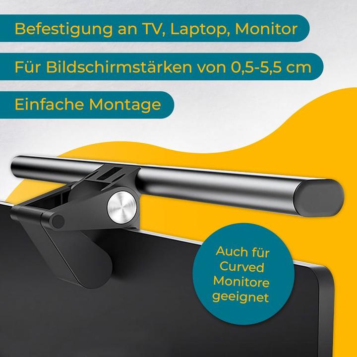 Image du produit Hermex Éclairage du moniteur Screenbar Éclairage de l'écran Éclairage du moniteur LED