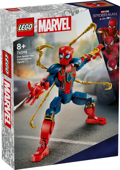 Actual product image LEGO Iron Spider-Man construction figure (76298, LEGO Marvel)