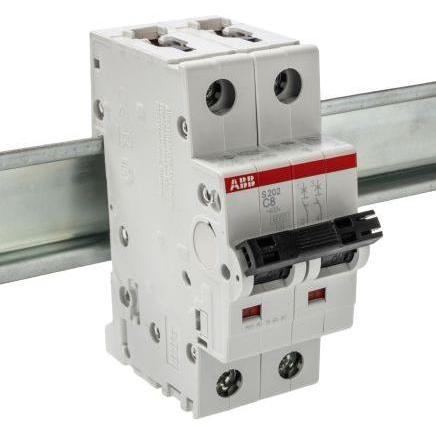 ABB, Schutzschalter, Sicherungsautomat S200 Typ C 8A 6kA