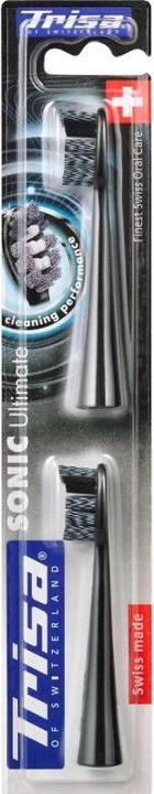 Image du produit Trisa Ersatzbürstenset Sonic Ultimate Black 2 Stück (2 x)