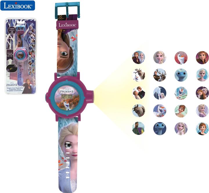 Image du produit Lexibook Disney Frozen - Montre à projection numérique (DMW050FZ) (Anglais)
