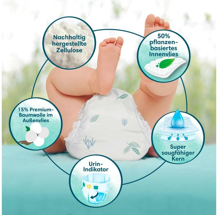 Productafbeelding Pampers Harmonie (Gr. 2, Maandelijks pakket, 204 Stuk)