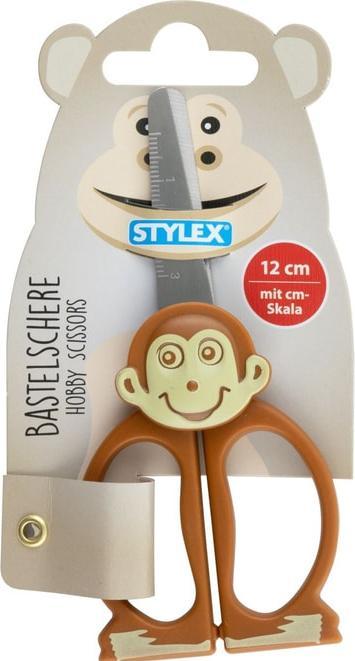 Image du produit Stylex Kinderschere 12cm Motiv Tiere (12 cm)