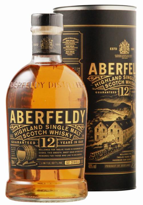 Immagine prodotto Aberfeldy 12 anni (Single Malt, Whisky scozzese, 1 x 70 cl)