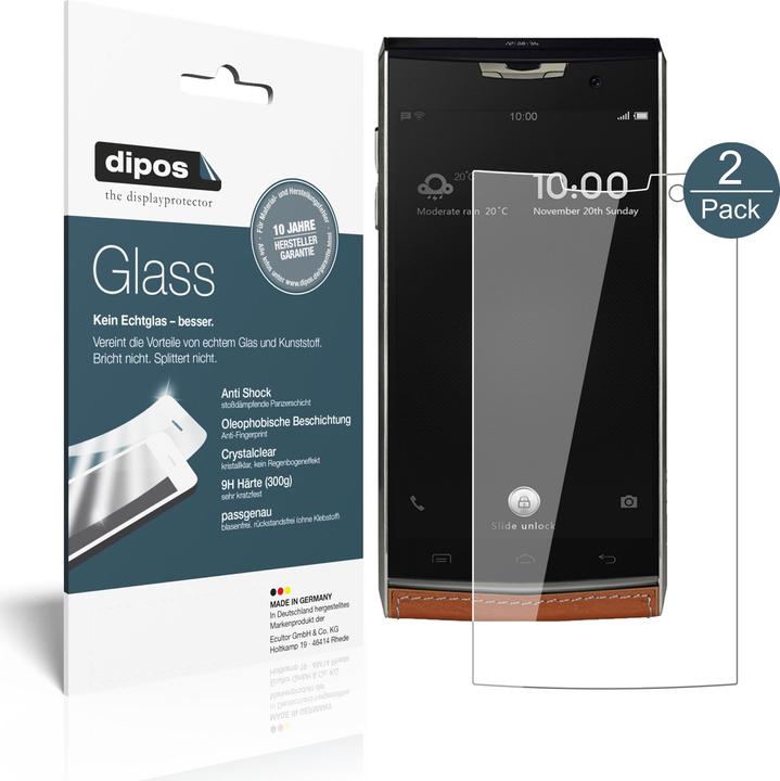 Actual product image Dipos Screen Protector Anti-Shock (1 pcs., Doogee T3)