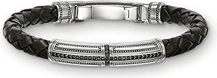 Produktbild Thomas Sabo Armband (15.50 cm, Silber, Leder)