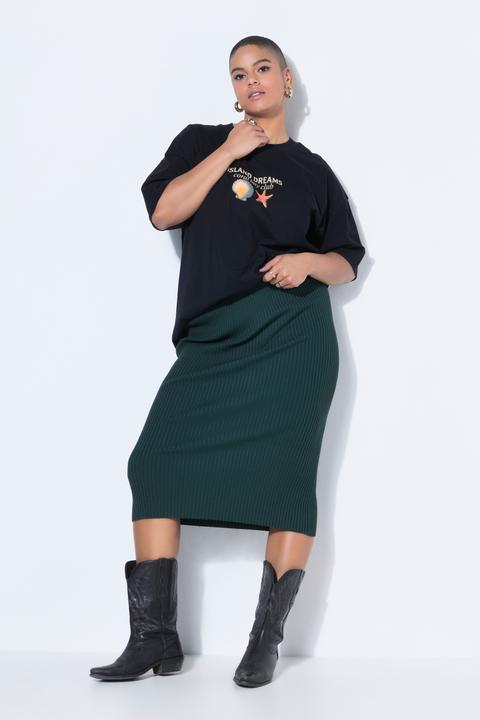 Produktbild Studio Untold Strickrock, Slim Fit, Midilänge, Elastikbund (L)