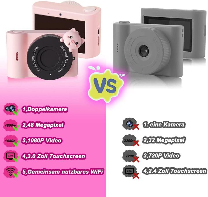 Image du produit Fine Life Pro Appareil photo pour enfants