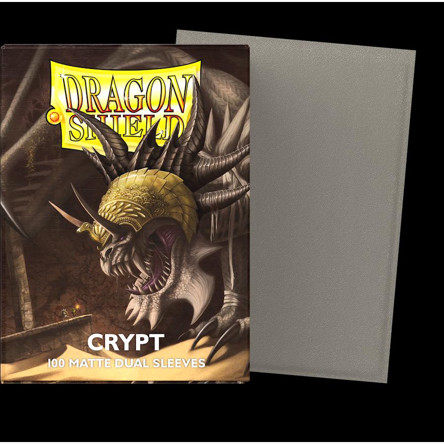 Thumbnail - Arcane Tinman Standard Matte Dual Sleeves - Crypt Neonen (100 Vnt)
