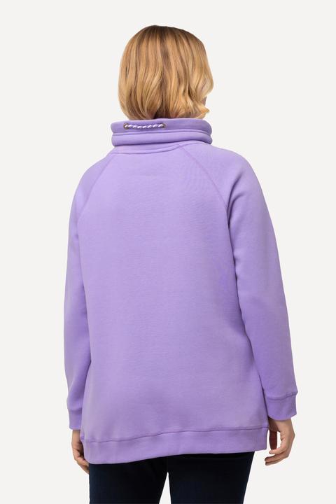 Produktbild Ulla Popken Sweatshirt, weiter Stehkragen, Taschen, Raglan-Langarm (54)