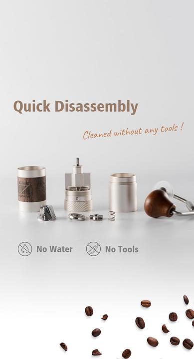 Produktbild 1Zpresso Manuelle Kaffeemühle Q in Reisegrösse
