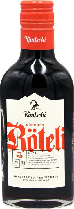 Produktbild Kindschi Bündner Röteli Likör 35 cl (1 x 35 cl)