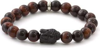 Immagine prodotto Beneto Bracciale con perline di occhio di tigre MINK114 - Lunghezza: 19 cm (19 cm)