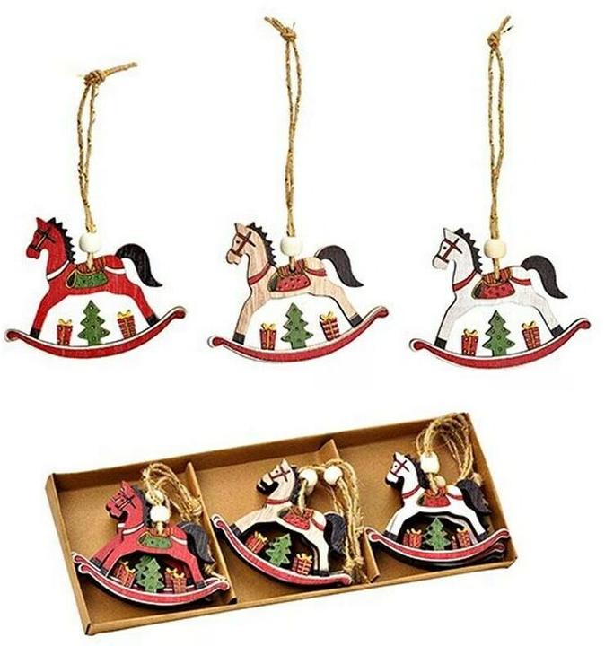G. Wurm Schaukelpferd (6-teilig)