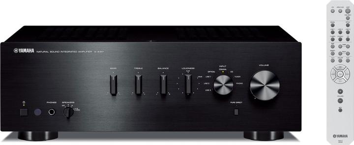 Yamaha AS-301 Amplifier - Zwart (Amplifier)