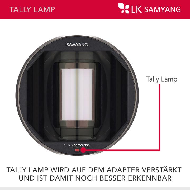 Actual product image Samyang V-AF Anamorphic Adapter
