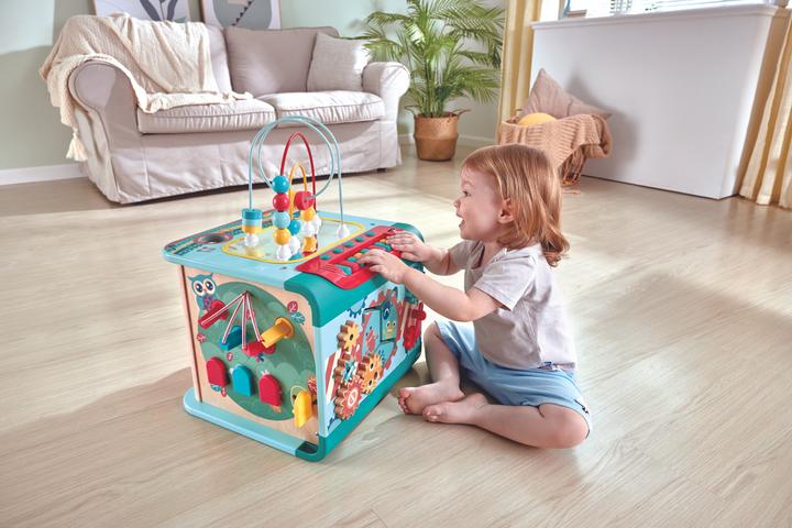 Actual product image Hape Motor Cube Magic Discoveries
