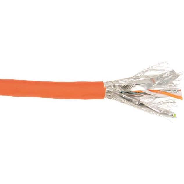 Eneroid CAT.7 Verlegekabel VOKA SLAN 1000 halogenfrei, orange, 50m (50 m), Netzwerkkabel