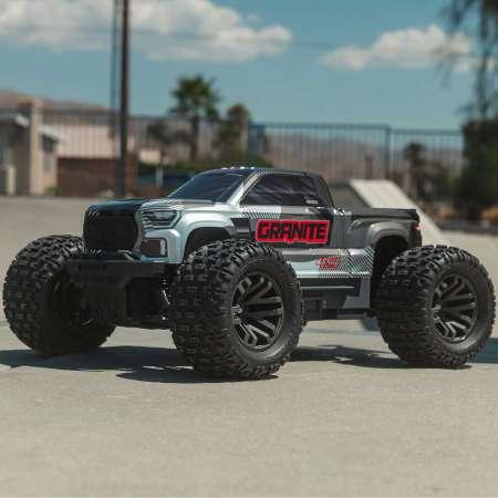 Produktbild Arrma M.TRUCK GRANITE BLX 1:10 4WD EP RTR 223S BLX Brushless - Gun Metal w/DSC (ARR Almost-Ready-to-Race)
