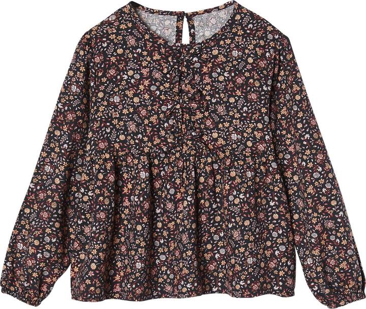 Actual product image Vertbaudet Mädchen Bluse mit Blumenmuster (98)