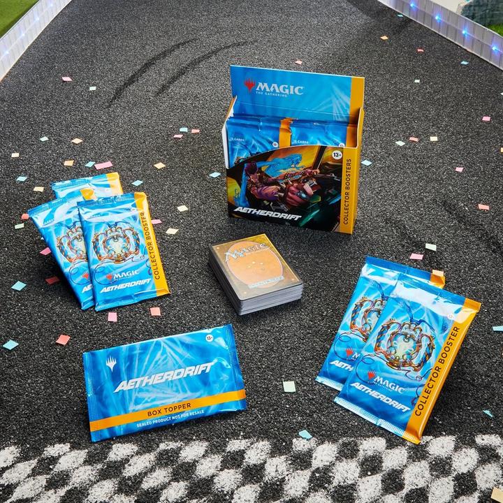 Produktbild Magic the Gathering Etherdrift Verzameler-Booster-Display mit exklusiven Folie- und Sonderkarten (Deutsch, Booster Display)