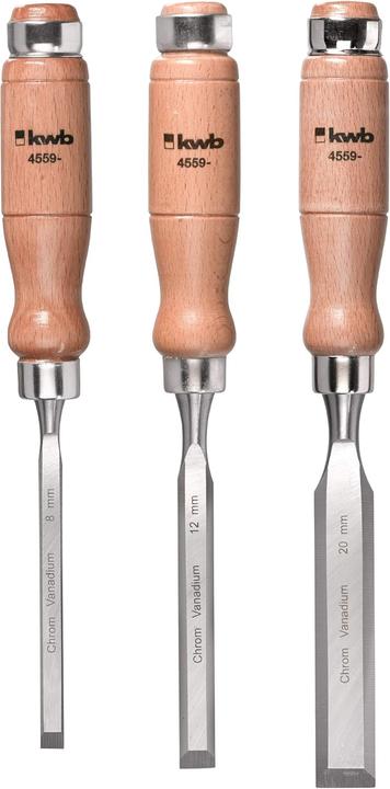 Actual product image kwb 3-piece chisel set
