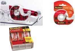 Actual product image Scotch Crystal Clear 600 adhesive film, incl. hand dispenser