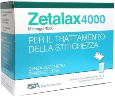 Zeta Farmaceutici Zetalax 4000 20 Sachets 10.7g