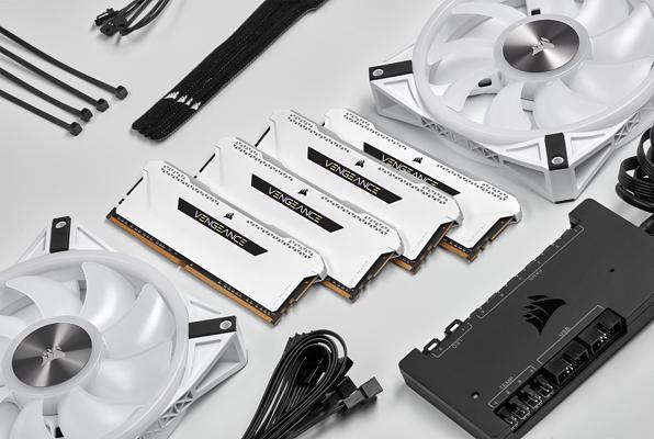 Productafbeelding Corsair Vengeance RGB Pro SL (4 x 8GB, 3600 MHz, DDR4 RAM, DIMM 288 pin)