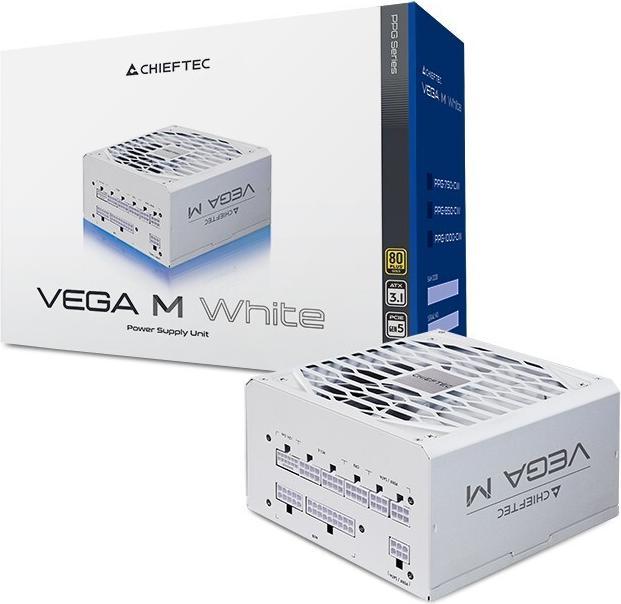 Actual product image Chieftec Vega M 850W White (null Watt) (850 W)