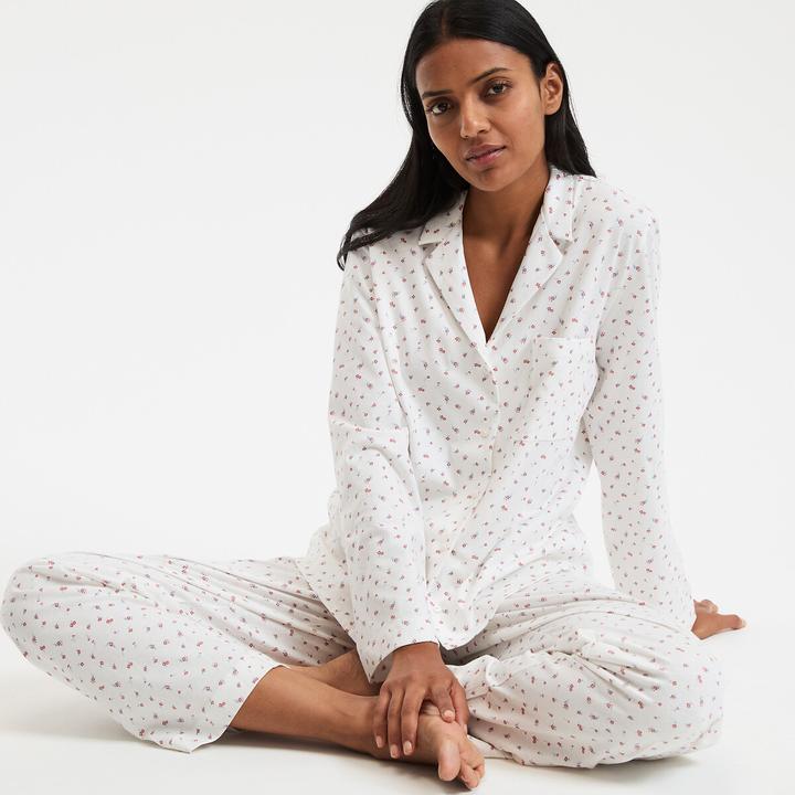 Image du produit La Redoute Collections Jersey-Pyjama mit langen Ärmeln (L)