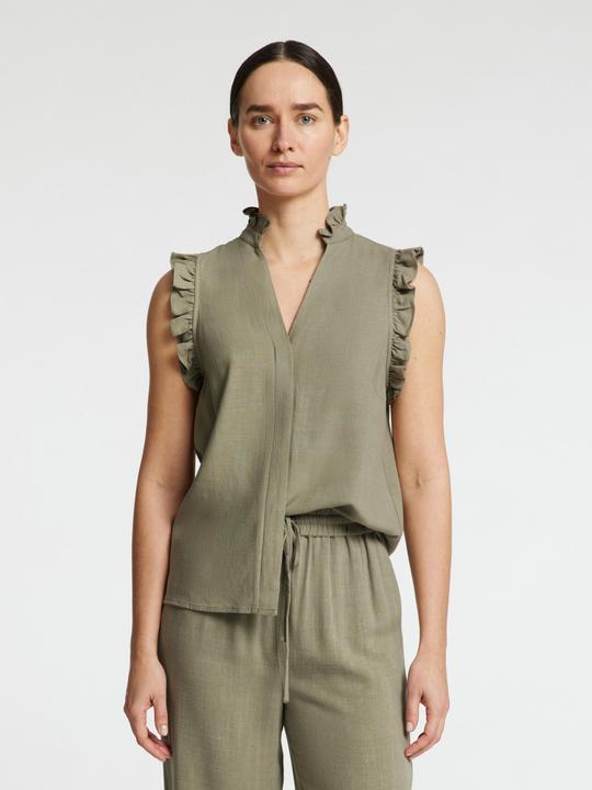 Produktbild Selected Femme Slfviva Sl Ruffle Top Noos (38)