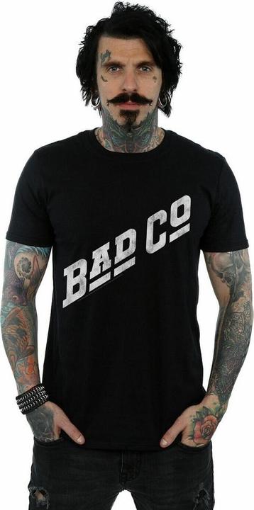 Produktbild Bad Company TShirt mit schrägem Logo Erwachsene (S)