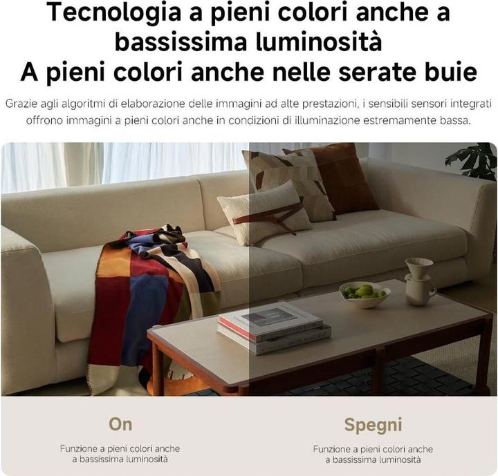 Immagine prodotto Xiaomi Smart-Kamera C100 2K EU BHR07OGL (2304 x 1296 Pixels)