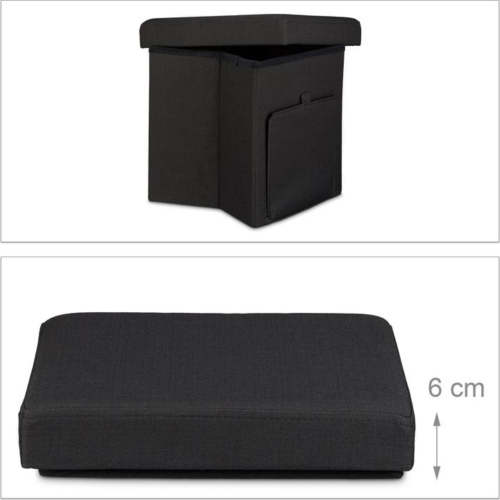 Produktbild Relaxdays Faltbarer Sitzhocker