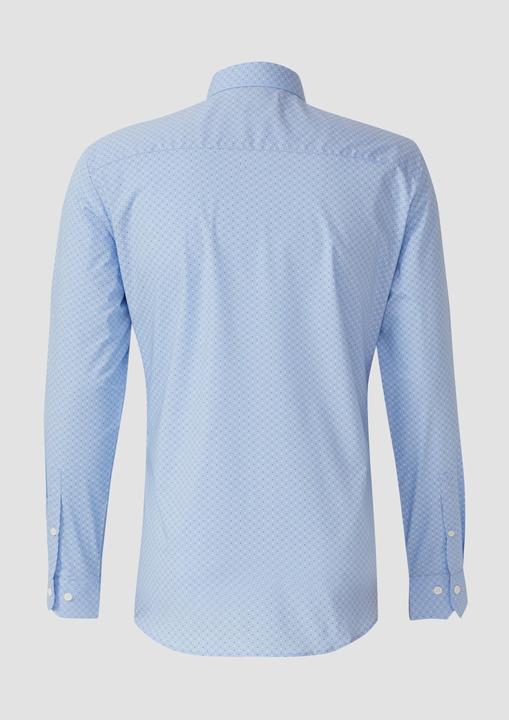 Immagine prodotto s.Oliver Hemd Tailored Fit: Langarmhemd mit All-over-Print (40)