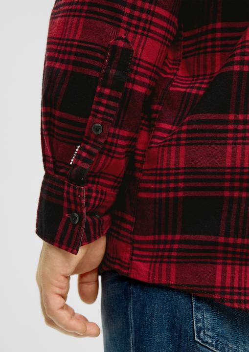 Produktbild s.Oliver Hemd Karohemd aus Baumwollstretch (5XL)