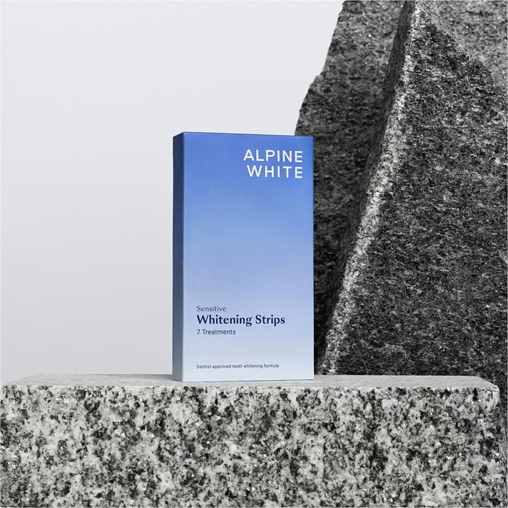 Actual product image Alpine White Whitening Sensitive (14 ml, Bleaching Strips)