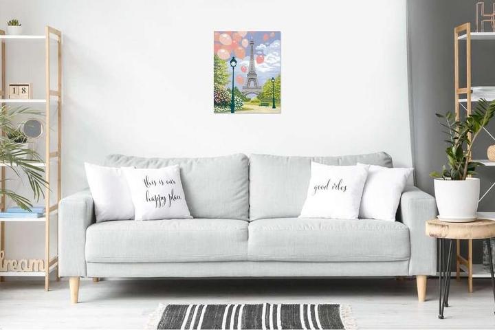 Actual product image Ravensburger Painting by numbers- Spring in Paris