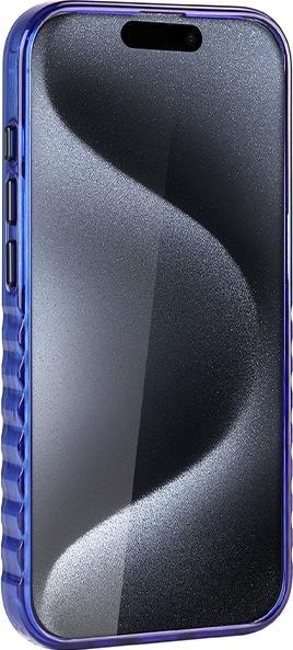 Produktbild Audi IML Big Logo MagSafe Case iPhone 15 Pro 6.1" niebieski/navy blue hardcase AU-IMLMIP15P-Q5/D2-BE (Apple iPhone 15 Pro)