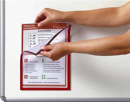 Immagine prodotto eurokraft basic Tasca magnetica per le informazioni