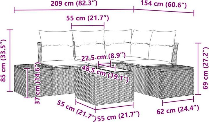 Produktbild vidaXL Hector