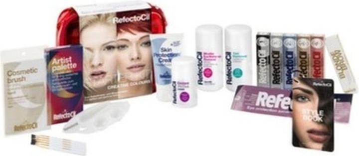 Actual product image Refectocil Starter Kit Creative Colours (Black, Blond, Blue, Brown, Grey, Red)