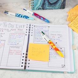 Produktbild Bic 4COLOURS - Kugelschreiber (Röt, Grün, Blau, Schwarz, 30 x)