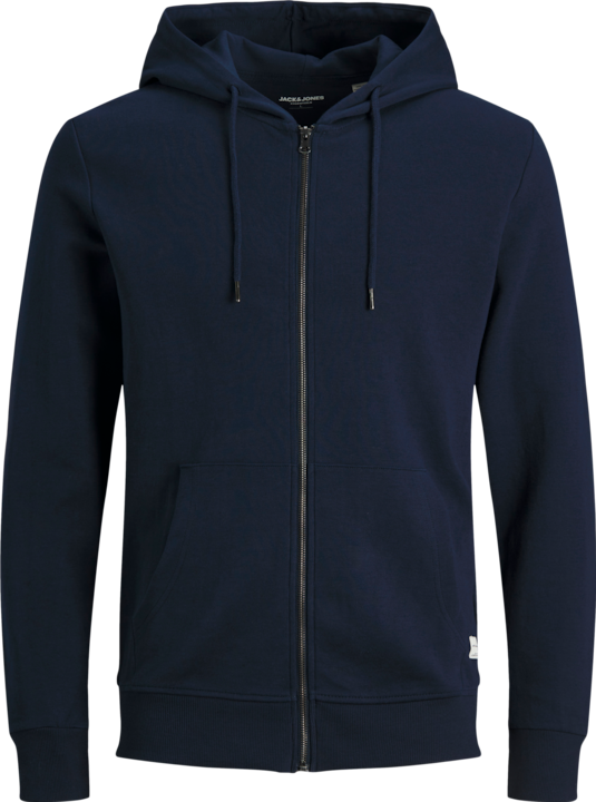 Jack & Jones Durchgehender Reissverschluss Plus Size Hoodie
