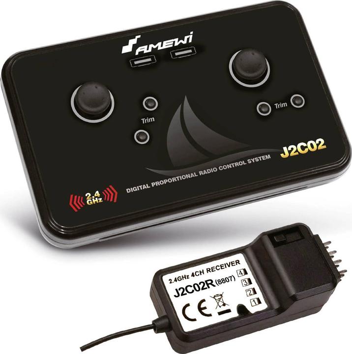 Produktbild Amewi Binary V3 - Katamaran Segelboot 40 cm, 2,4GHz