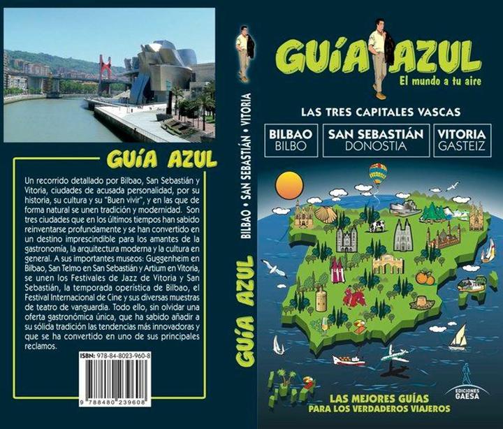 Produktbild Las tres capitales vascas : Bilbao, San Sebastián, Vitoria (Spanisch, Manuel Monreal Iglesia, 2017)