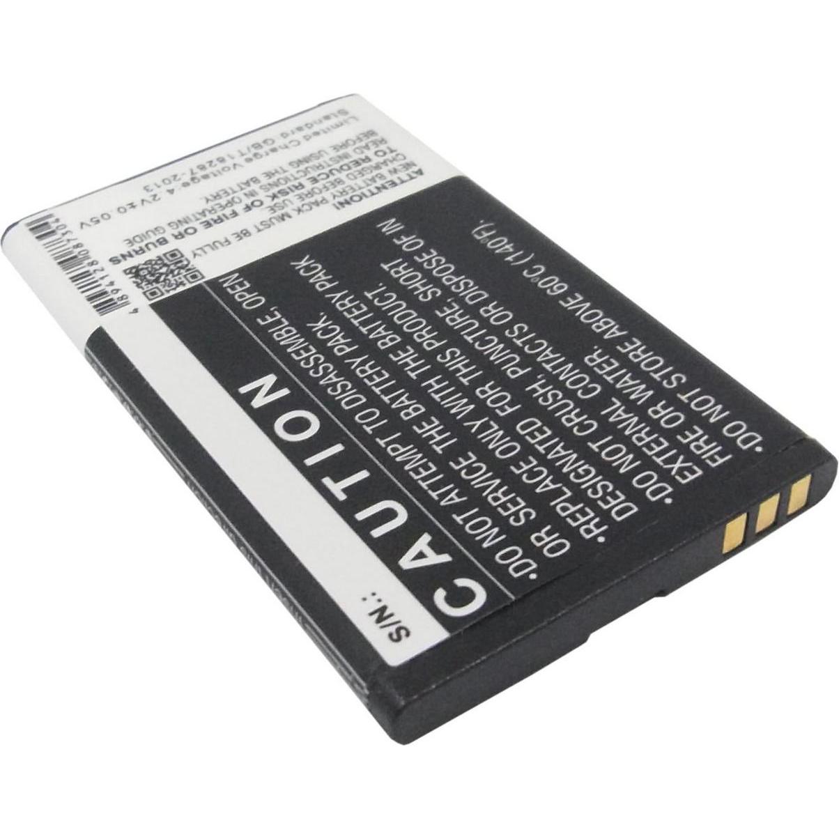 CoreParts Battery for ZTE Mobile (Akku), Mobilgerät Ersatzteile, Schwarz