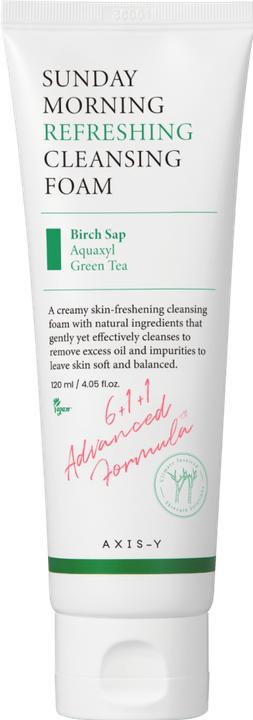 Axis-Y 6+1+1 - Sunday Morning Refreshing Cleansing Foam (Facial cleansing wipes)