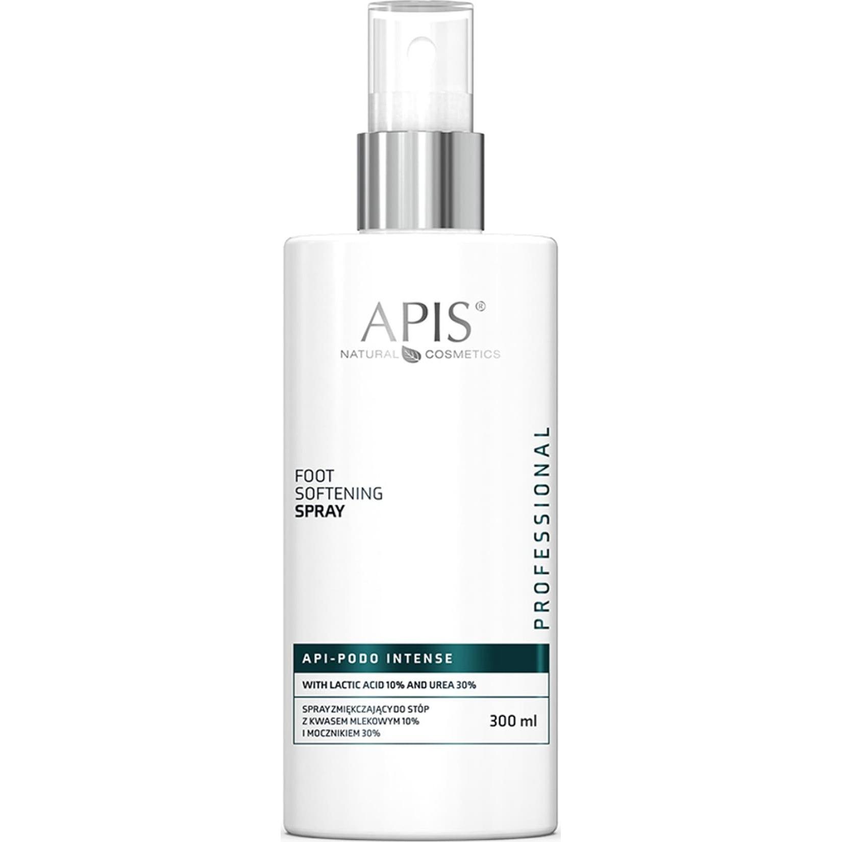 Apis Natural Cosmetics, Fusspflegemittel, APIS Api-Podo Intense Foot Softening Spray mit Milchsäure 10% und Urea 30%